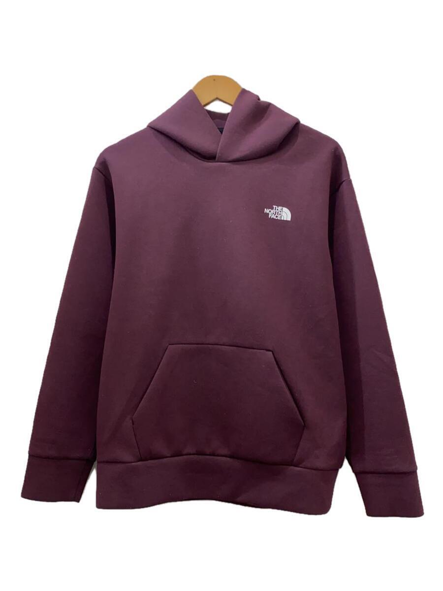 THE NORTH FACE◆TECH AIR SWEAT WIDE HOODIE_テックエアースウェットワイドフーディ/L/ポリエステル/BR_画像1