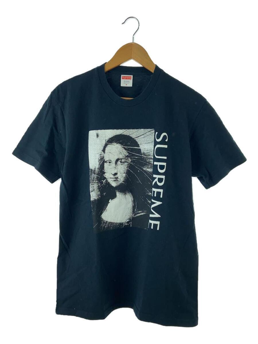 Supreme◆18SS/Mona Lisa Tee/Tシャツ/M/コットン/ブラック