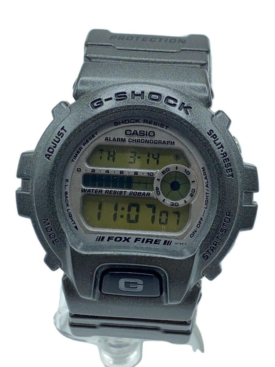 CASIO◆クォーツ腕時計・G-SHOCK/デジタル/GRY_画像1