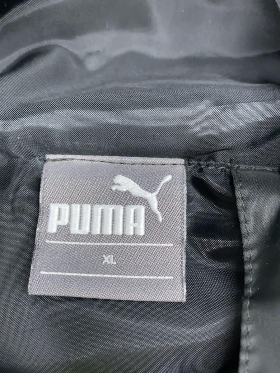 PUMA◆ダウンロングコート/XL/ポリエステル/ブラック/514776_画像3