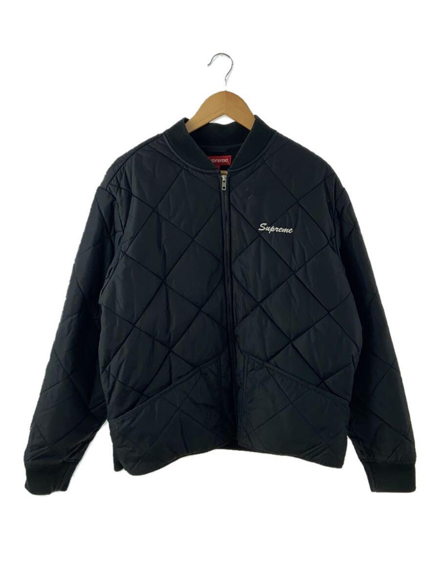 Supreme◆21AW/Quit Your Job Quilted Work Jacket/キルティングジャケット/L/ナイロン_画像1