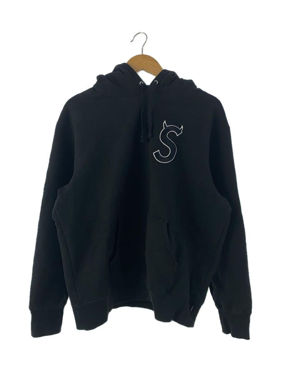 Supreme◆パーカー/M/コットン/ブラック/22AW S Logo Hooded Sweatshirt