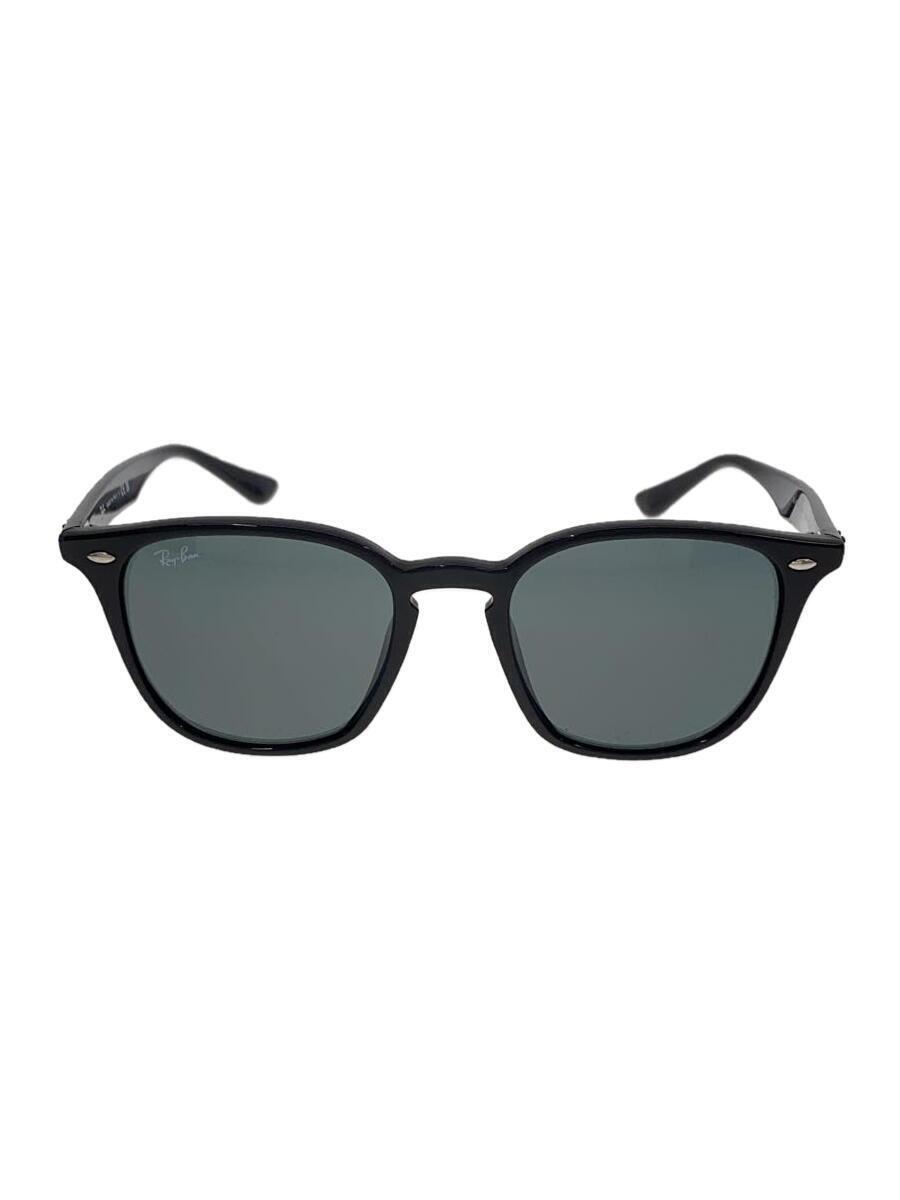 Ray-Ban◆サングラス/ウェリントン/プラスチック/BLK/BLK/メンズ/RB 4258-F