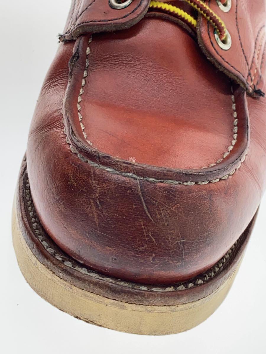RED WING◆レースアップブーツ/US8.5/BRW/レザー/8875_画像8