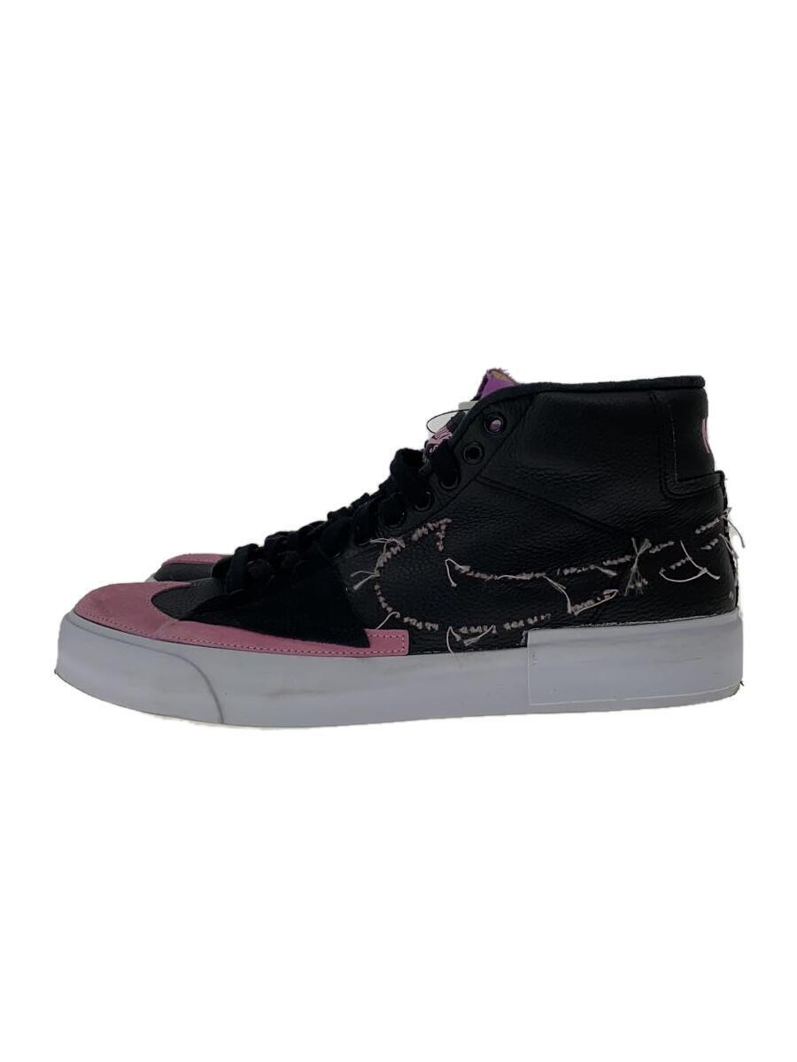 NIKE◆ZOOM BLAZER MID EDGE_ズーム ブレーザー ミッド エッジ/28cm/BLK_画像1