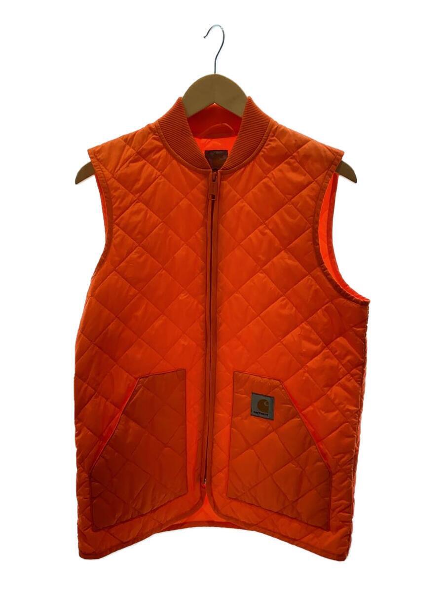 Carhartt◆■WIP/CAMP LINER VEST/S/ナイロン/ORN/I018001.X4.00.03