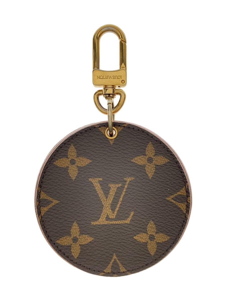 LOUIS VUITTON◆バッグチャーム・LVミラー_PNK/-/PNK/総柄/レディース_画像1