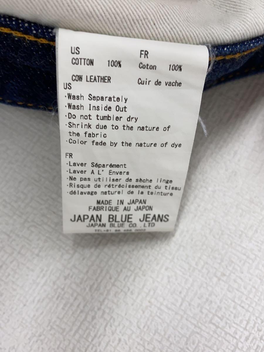 JAPAN BLUE JEANS◆CIRCLE/セルビッチデニムパンツ/赤耳/29/コットン/インディゴ/ジップフライ_画像6