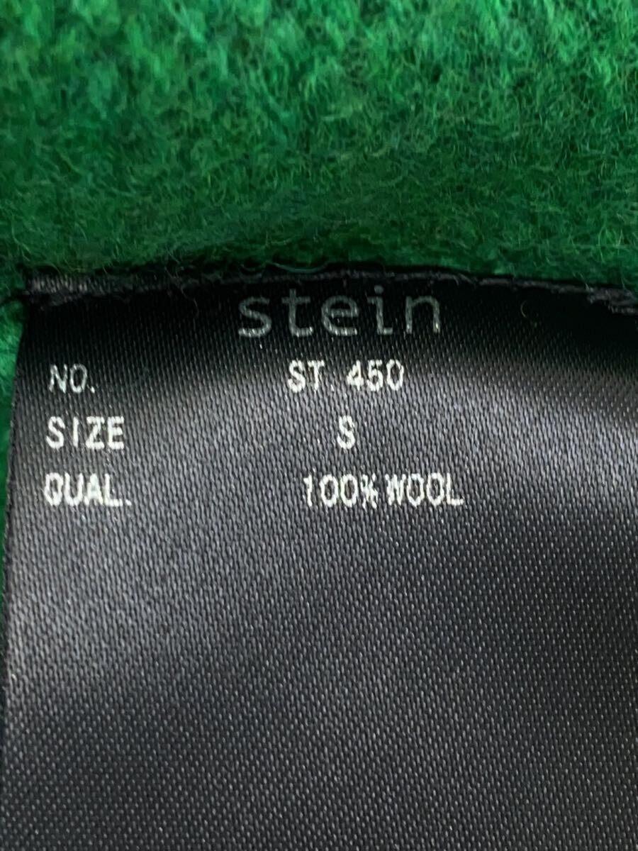 stein◆セーター(厚手)/S/ウール/GRN/無地/ST.450_画像4
