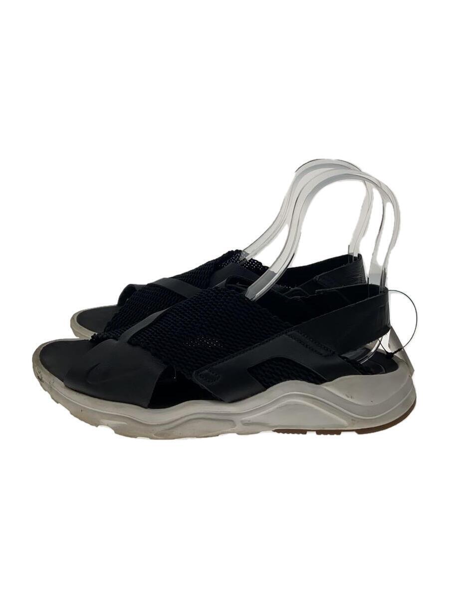 NIKE◆WMNS AIR HUARACHE ULTRA/サンダル/27cm/ブラック/885118-001の画像1