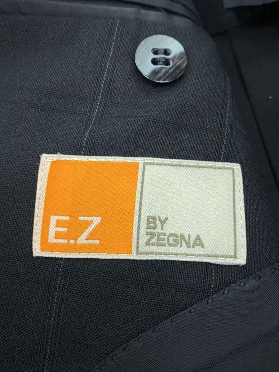 E.Z BY ZEGNA◆スーツ/44/ウール/BLK/チェック_画像3