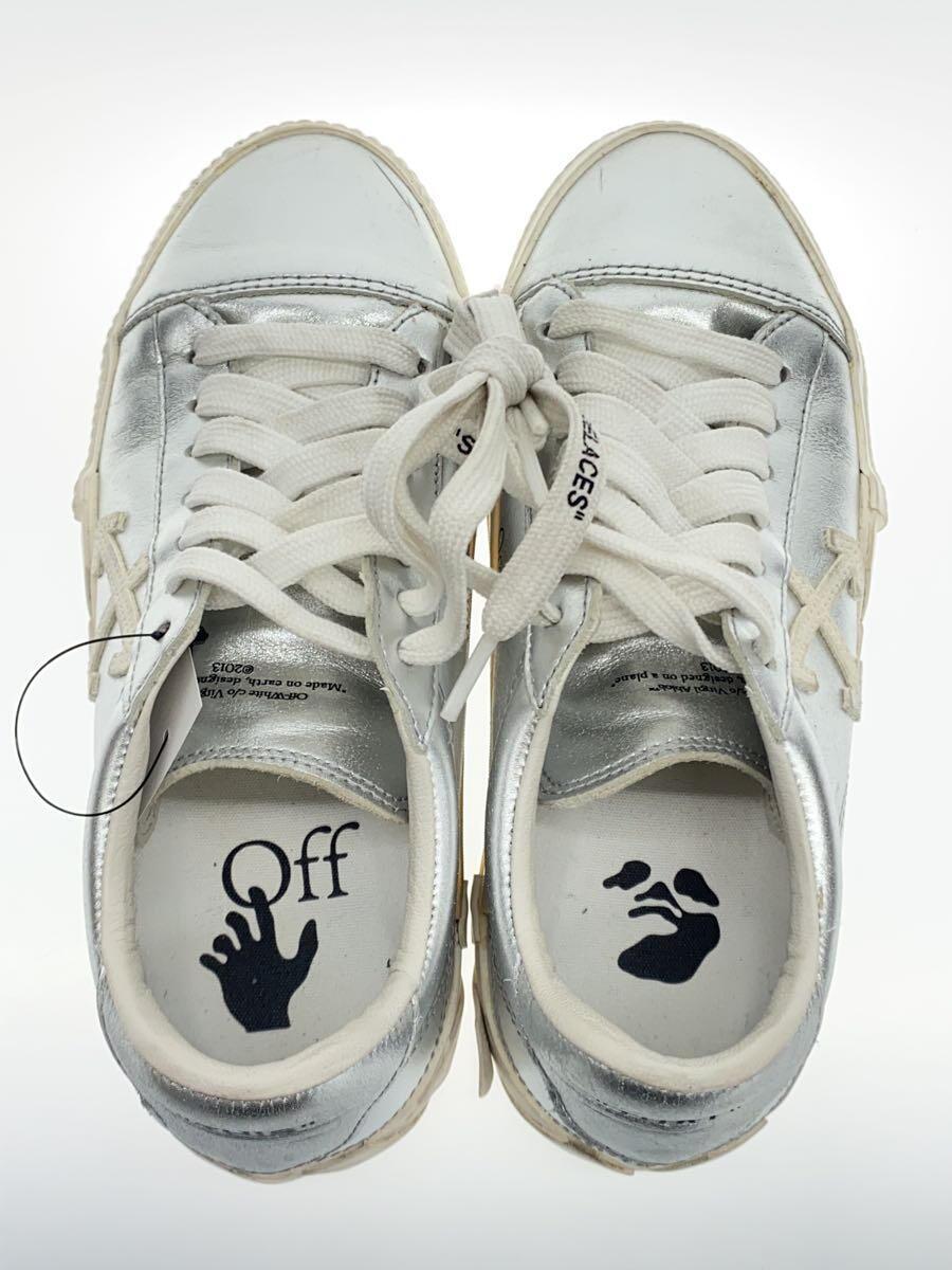 OFF-WHITE◆ローカットスニーカー/37/SLV_画像3