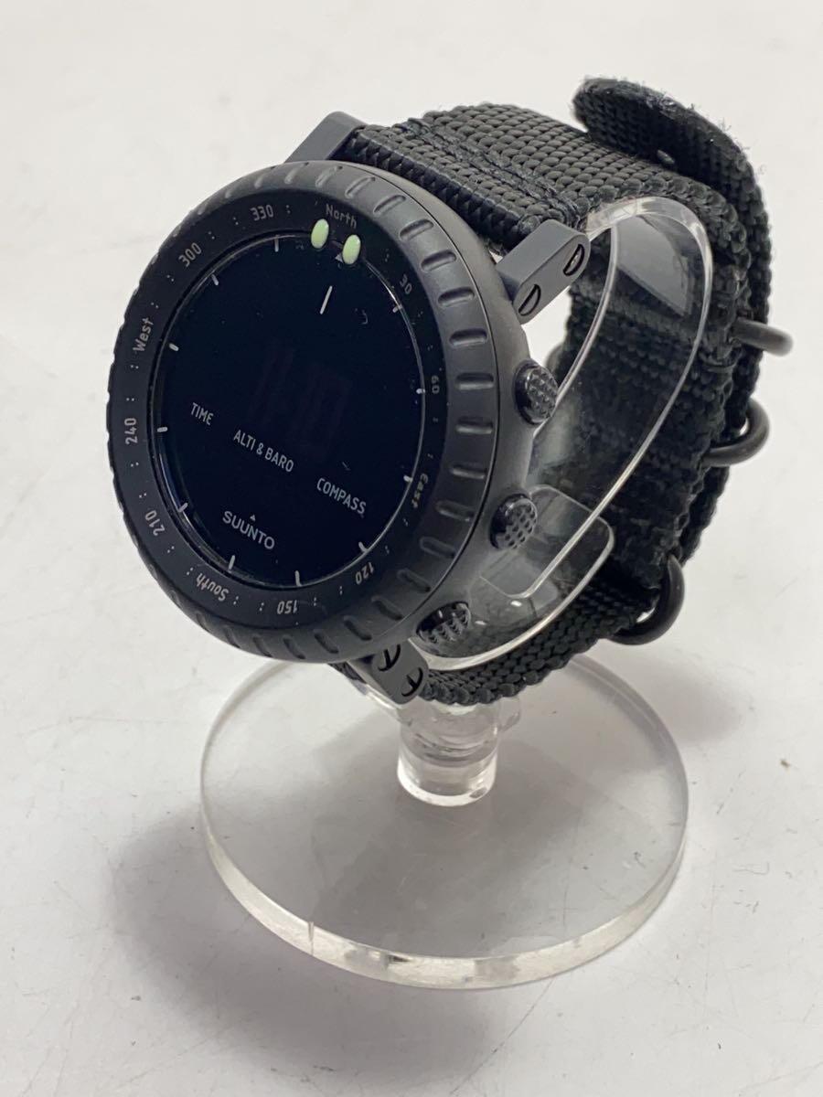 SUUNTO◆クォーツ腕時計/デジタル/BLK/BLK/OW191_画像2