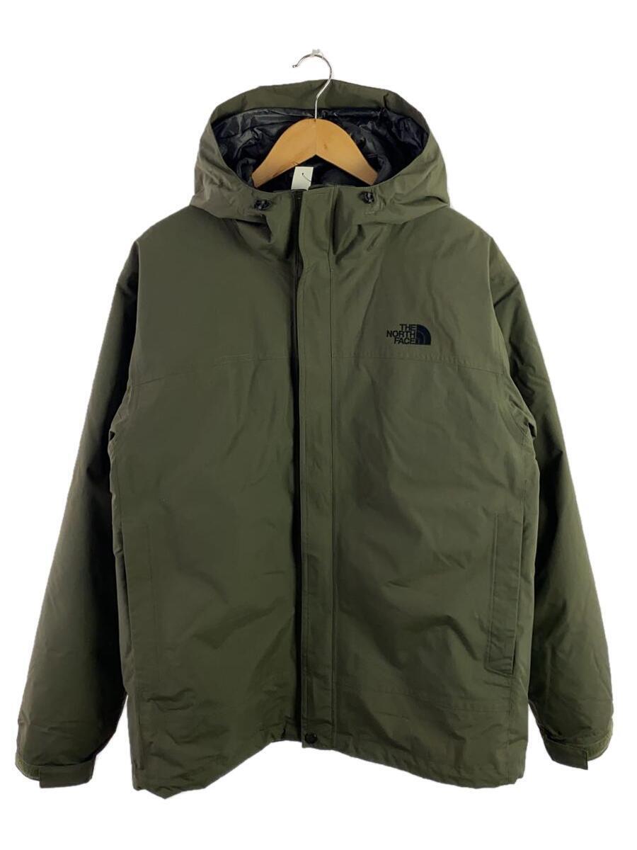 THE NORTH FACE◆CASSIUS TRICLIMATE JACKET_カシウストリクライメイトジャケット/XL/ナイロン/カーキ_画像1