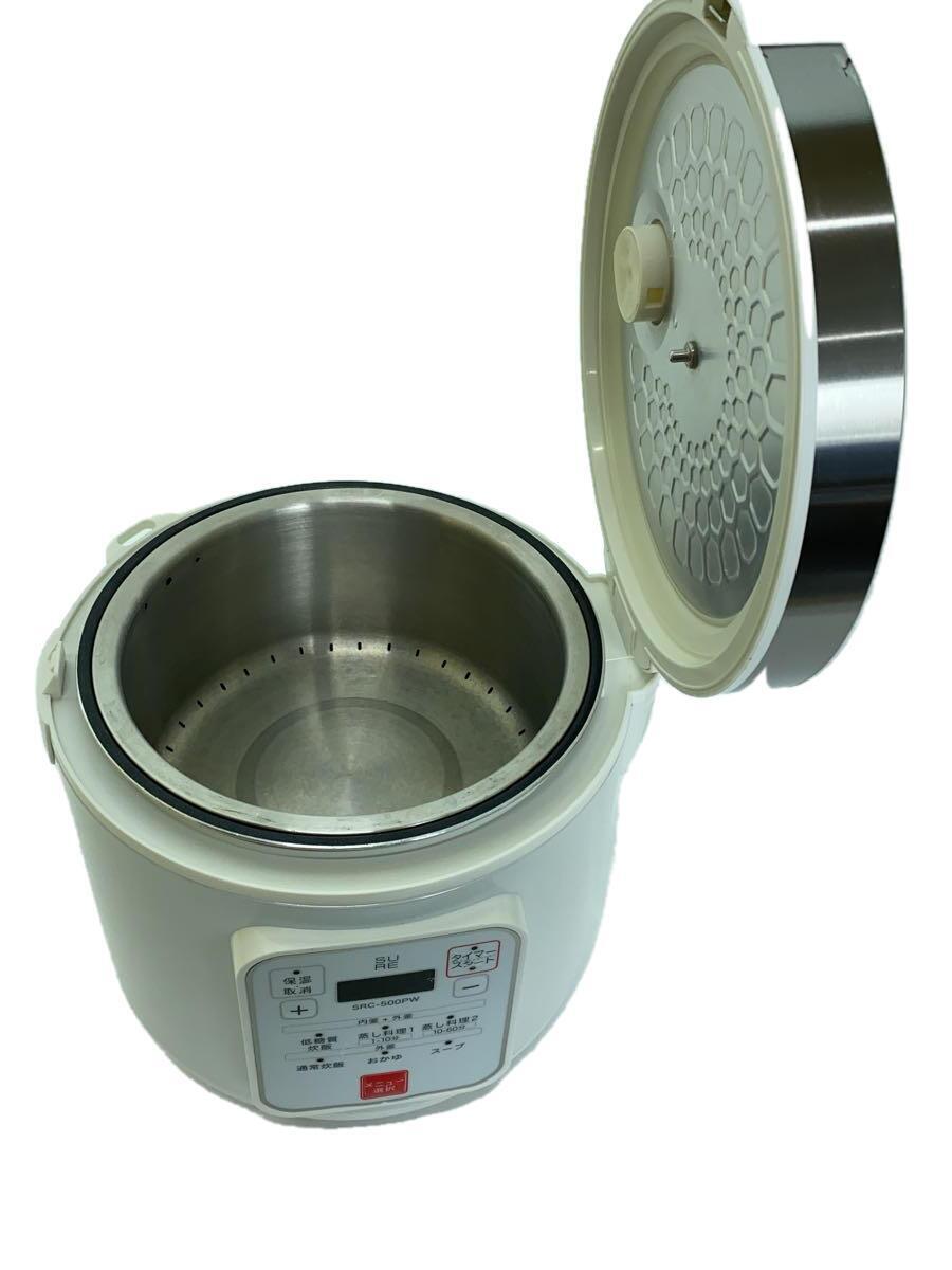 石崎電気◆炊飯器 低糖質炊飯器 SRC-500PW_画像6