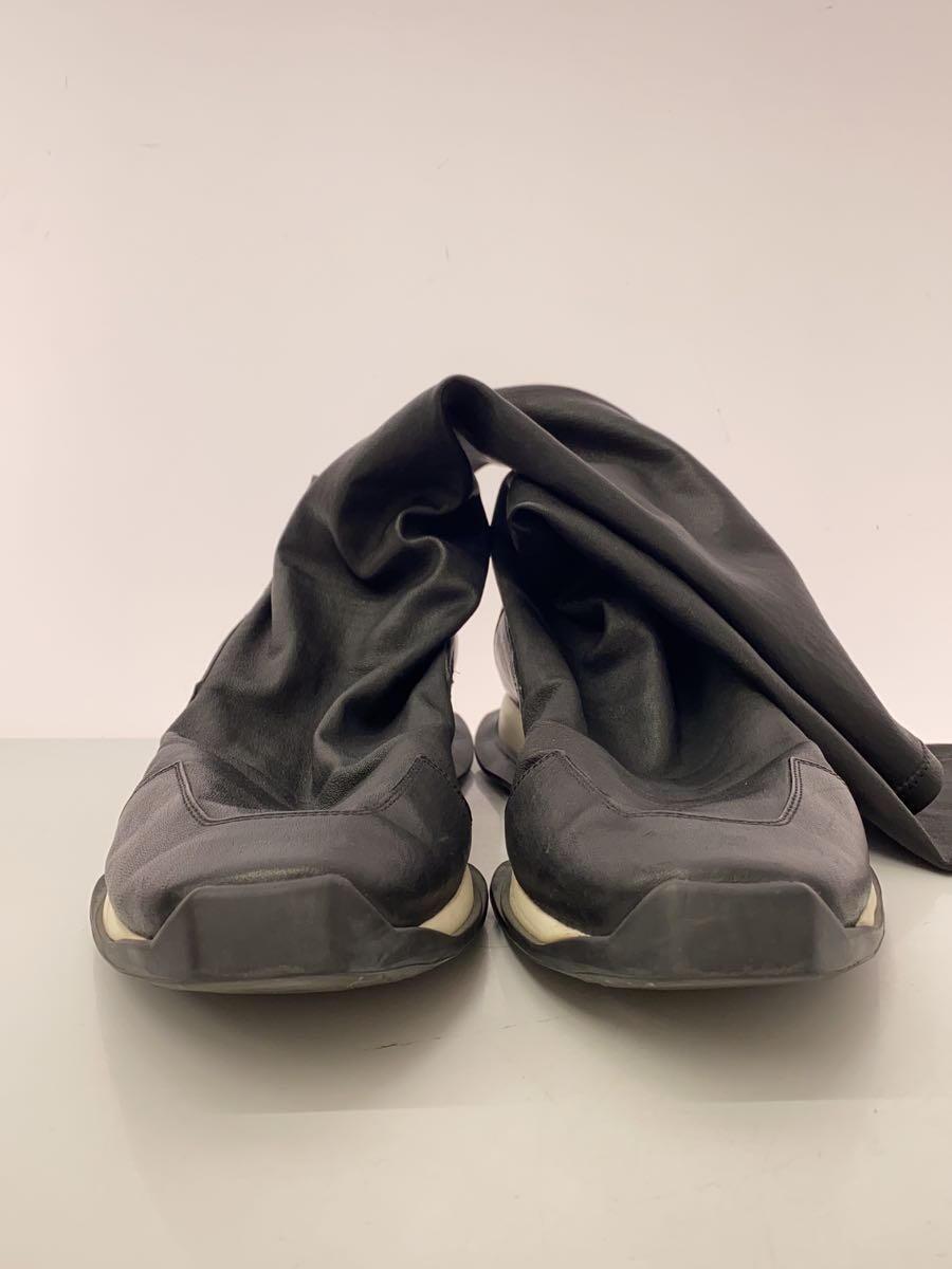 Rick Owens◆ハイカットスニーカー/43/BLK/レザー_画像6