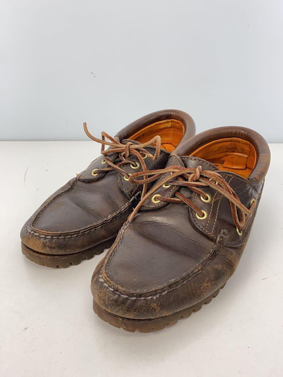 Timberland* deck shoes /26cm/BRW/ leather 