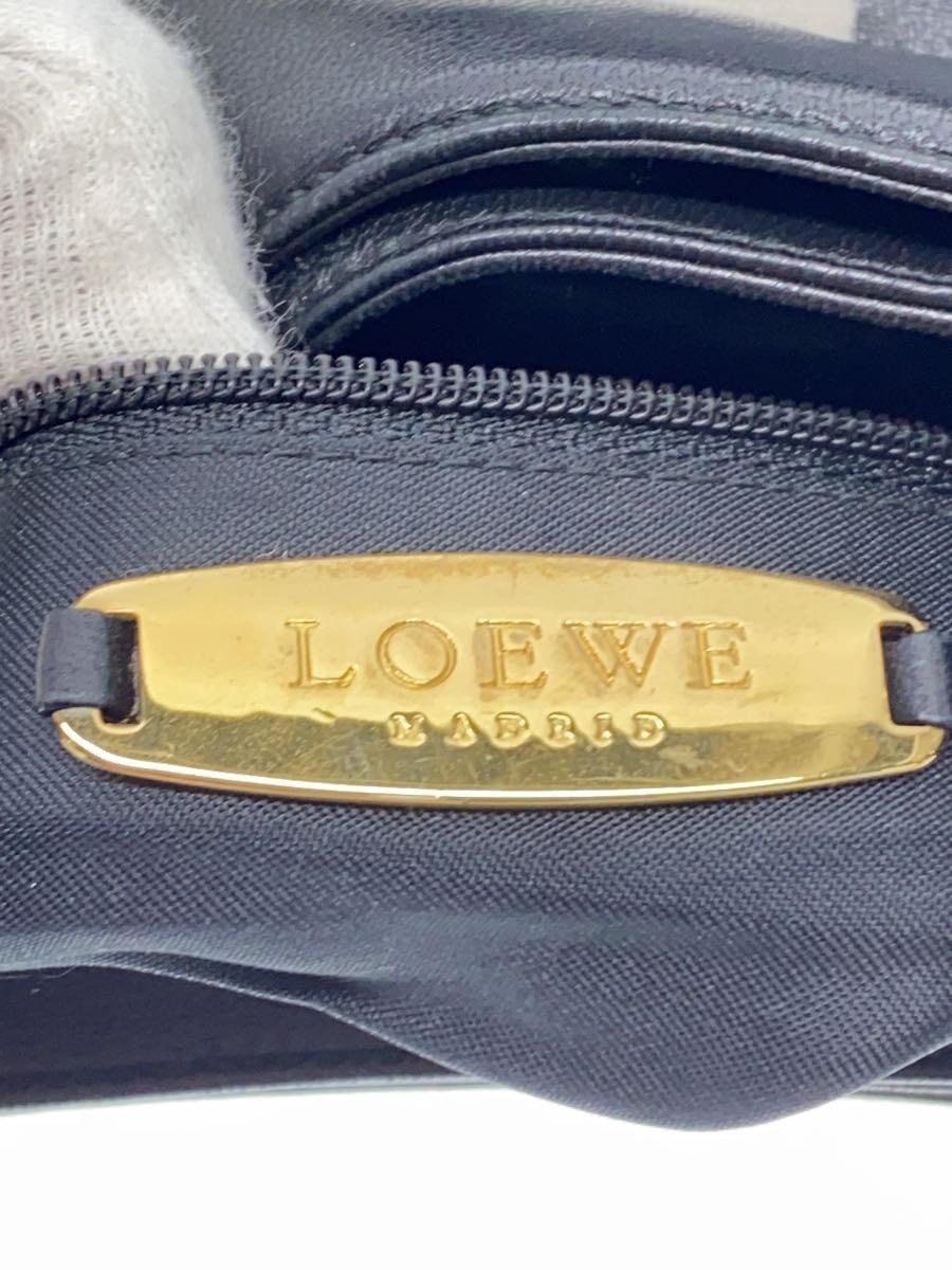 LOEWE◆ハンドバッグ[仕入]/-/BLK/無地の画像5