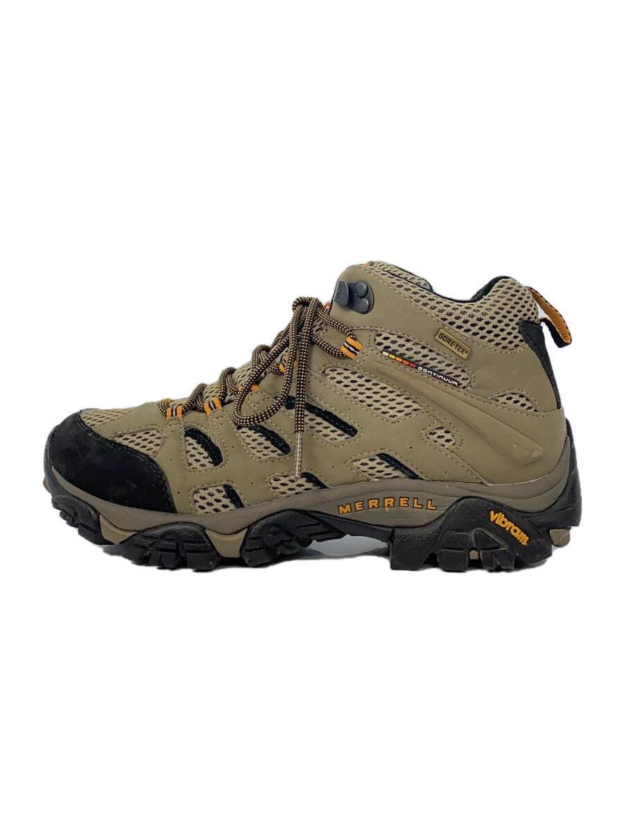 MERRELL◆MOAB MID GORE-TEX/トレッキングブーツ/US7/KHK/J87311_画像1