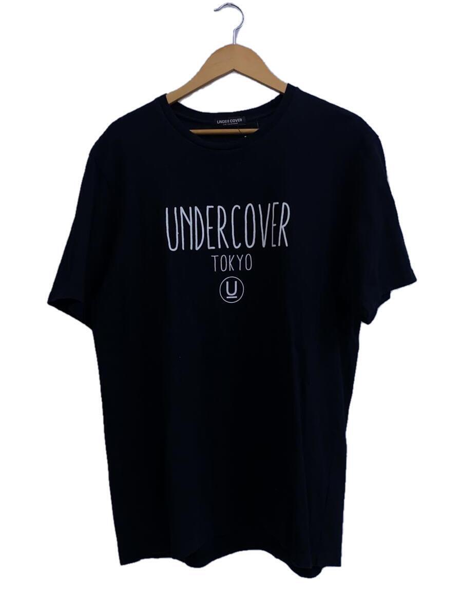 UNDERCOVER◆WE MAKE NOISE NOT CLOTHES/Tシャツ/5/コットン/BLK/プリント/UCU9807_画像1