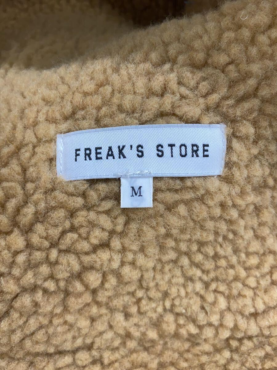 FREAK’S STORE◆ジャケット/M/フェイクレザー/BLK_画像3