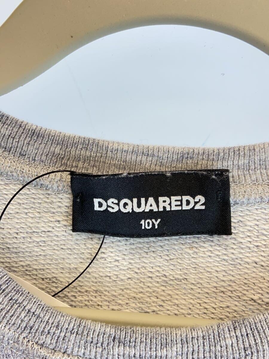 DSQUARED2◆スウェット/コットン/GRY/プリント_画像3