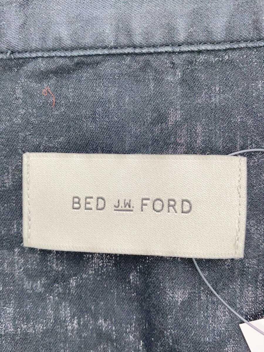 BED J.W. FORD◆長袖シャツ/1/コットン/BLK/20SS-B-BL02_画像3