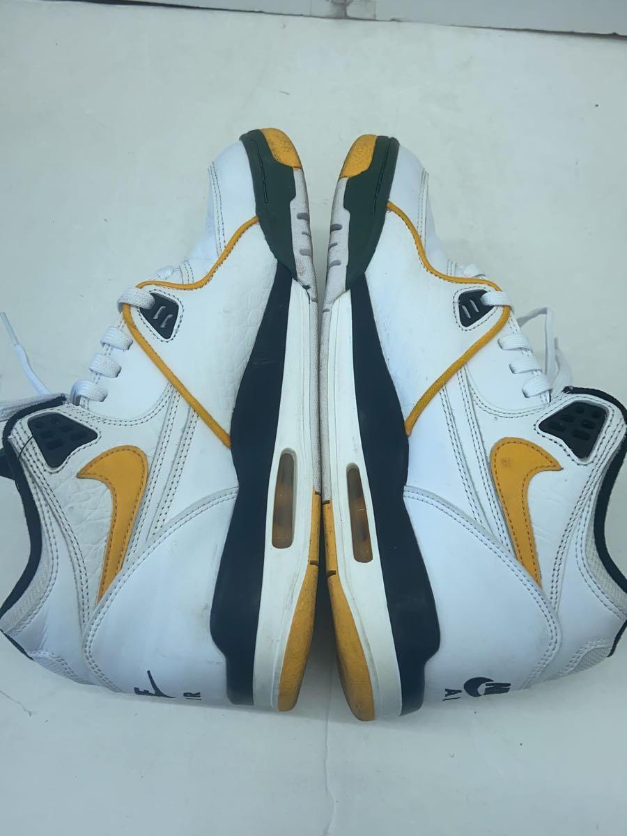 NIKE◆AIR FLIGHT 89_エアフライト89/27.5cm/WHT/PVC_画像6