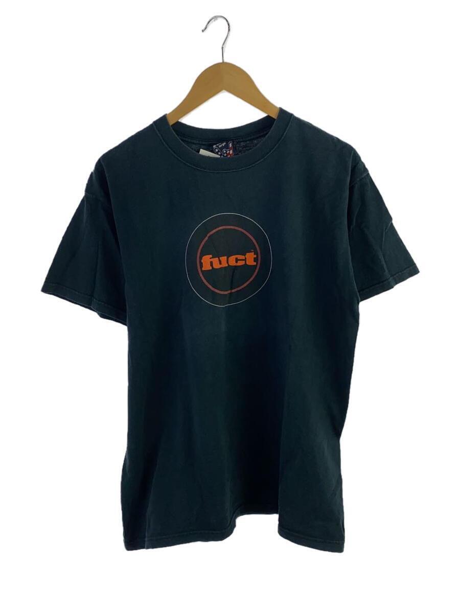 FUCT◆Tシャツ/L/コットン/BLK/プリント_画像1