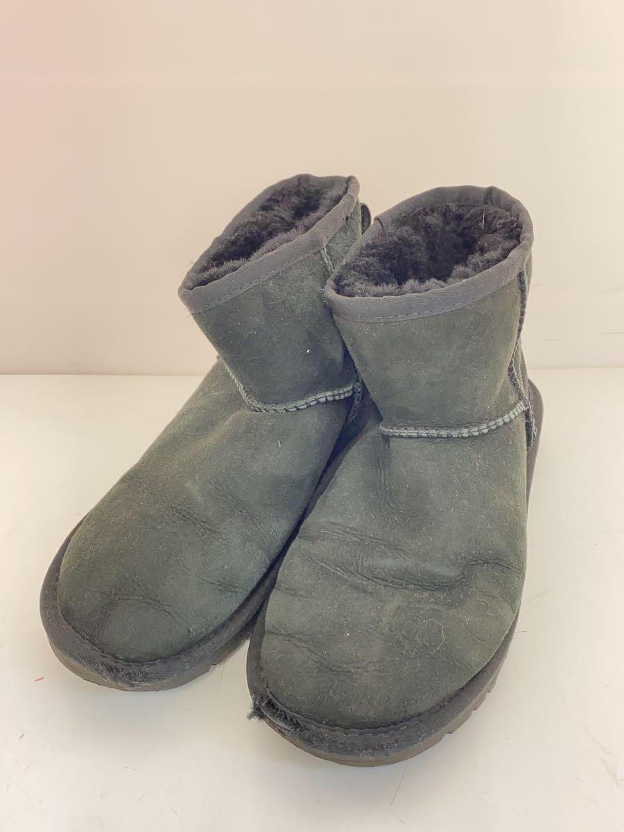 UGG australia◆ショートブーツ/24cm/ブラック/F19010D_画像2