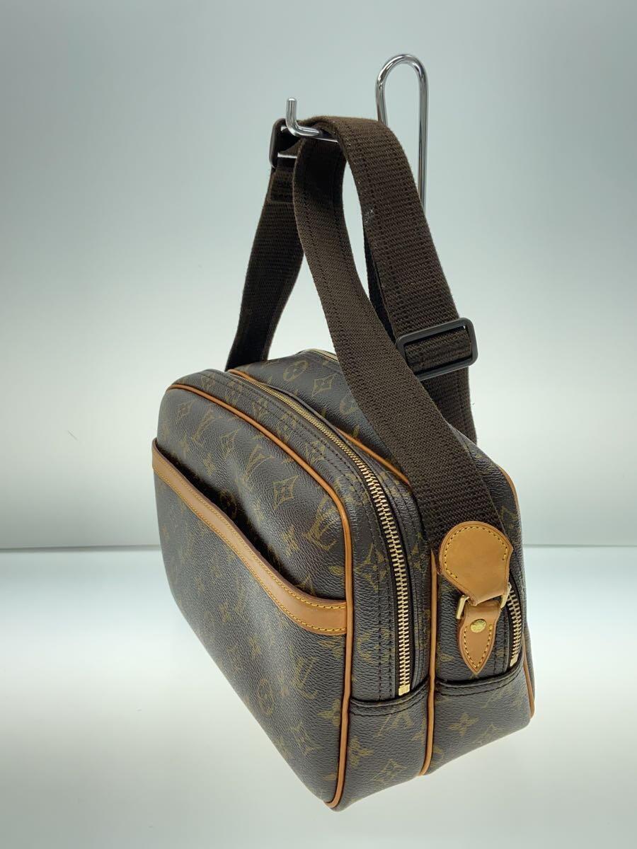 LOUIS VUITTON◆リポーターPM_モノグラム・キャンバス_BRW/PVC/BRW/M45254/ルイヴィトン_画像2