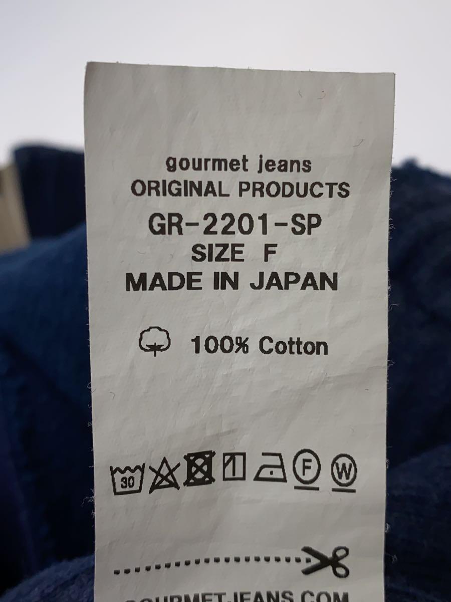 gourmet jeans◆ジャージ/FREE/コットン/NVY/GR-2201-SP_画像4