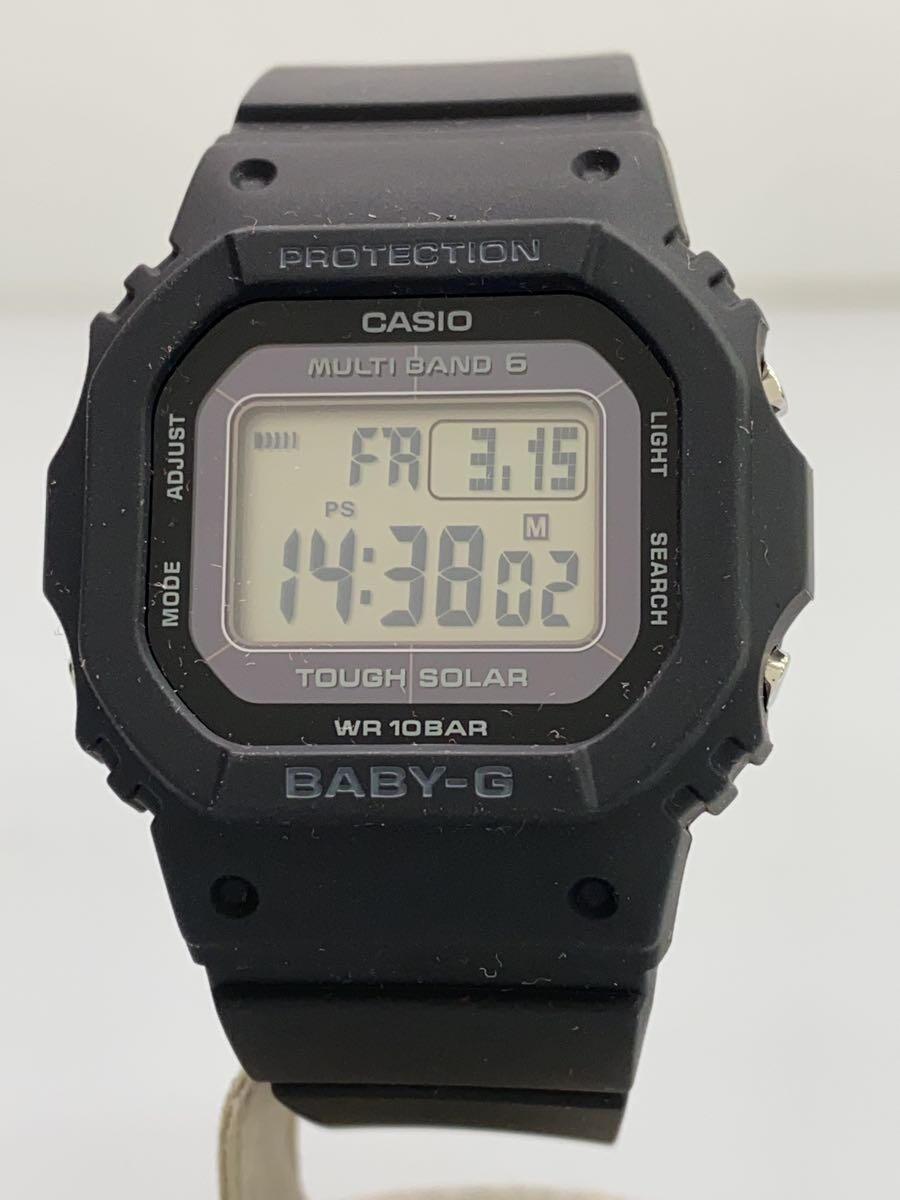 CASIO* solar wristwatch _BABY-G/ digital / Raver /BLK/BLK