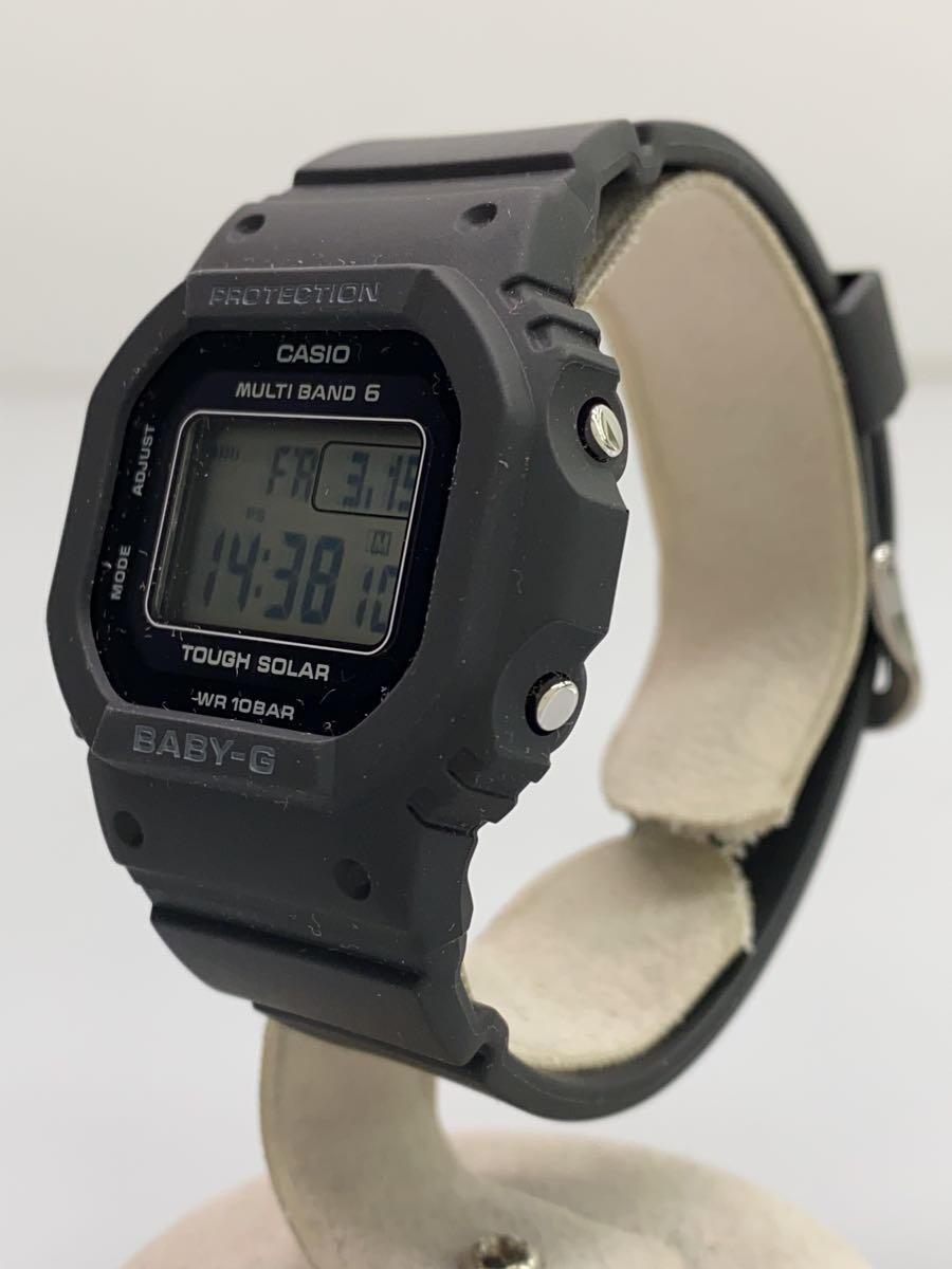 CASIO* solar wristwatch _BABY-G/ digital / Raver /BLK/BLK