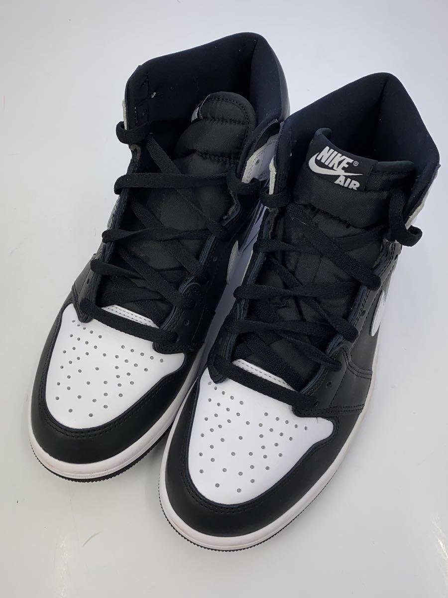 NIKE◆AIR JORDAN 1 RETRO HIGH OG_エアジョーダン1 レトロ ハイ OG/26cm/BLK_画像2