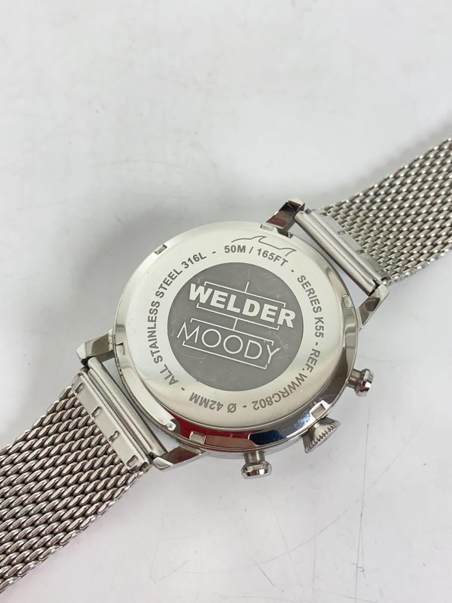 WELDER MOODY/SERIES K55/クォーツ腕時計/アナログ/ステンレス/WWRC802_画像3