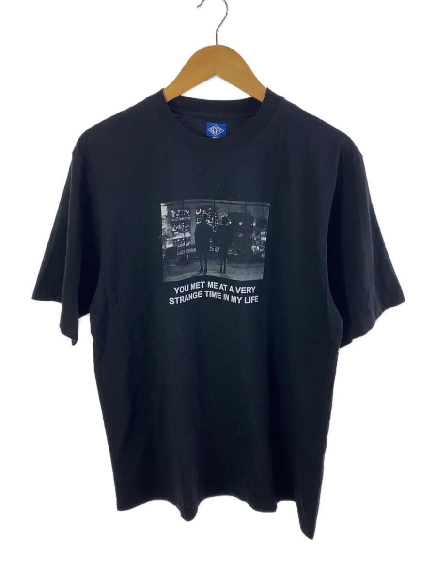 scrt/FIGHIT CULB/Tシャツ/M/コットン/BLKの画像1