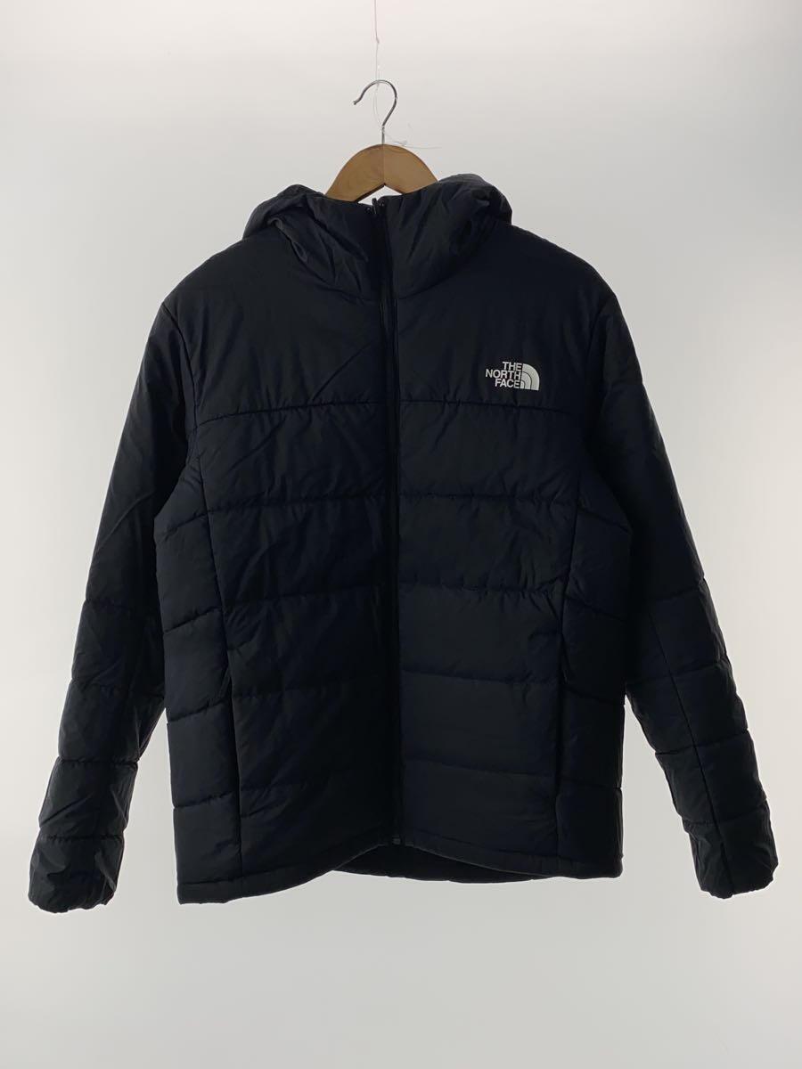 THE NORTH FACE◆リバーシブルエニータイムインサレーテッドフーディ/ダウンジャケット/L/ナイロン/BLK/NY82180_画像6