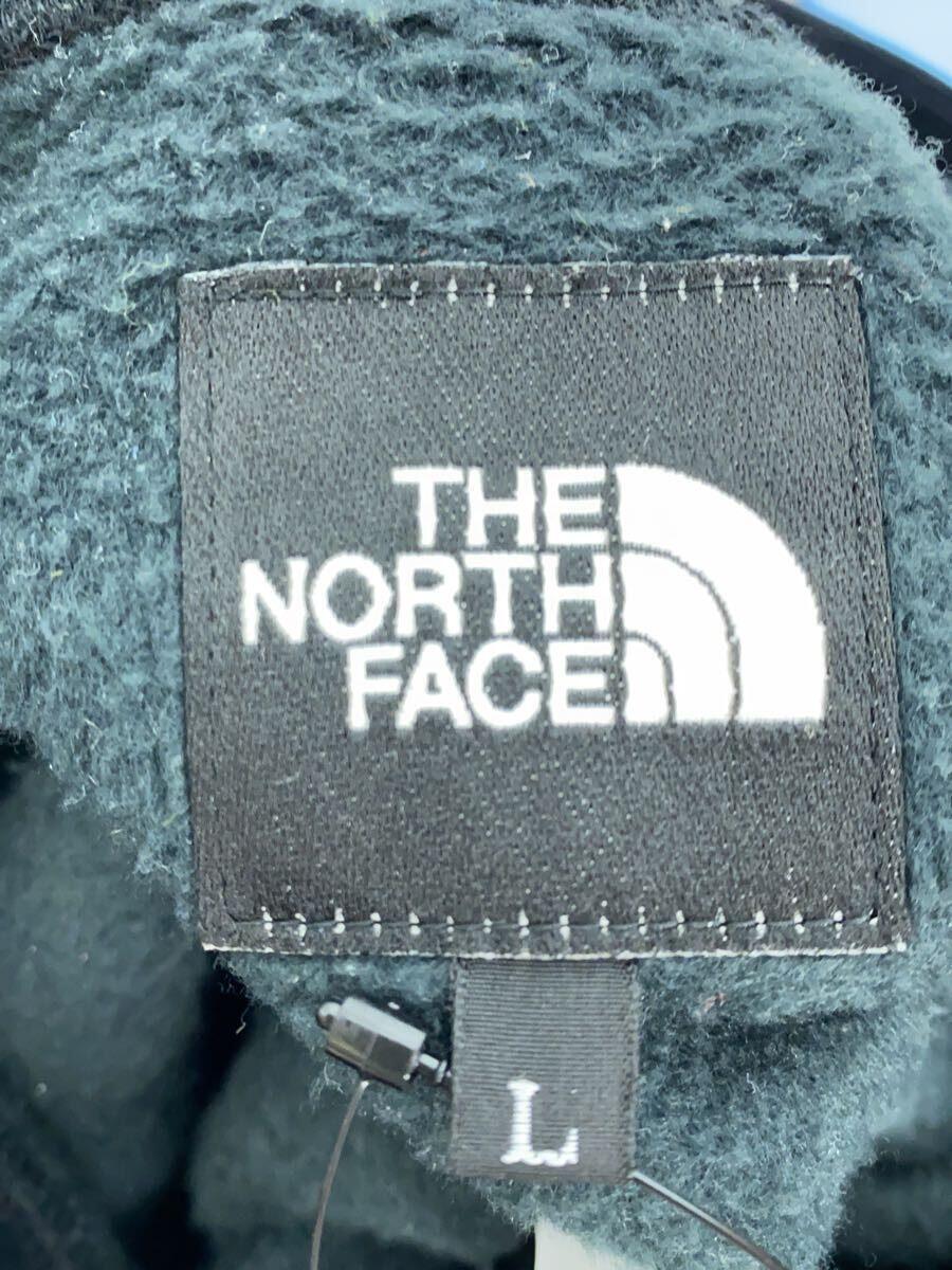 THE NORTH FACE◆HEATHER LOGO HOODIE/パーカー/L/ポリエステル/ブラック/NT11500R_画像3