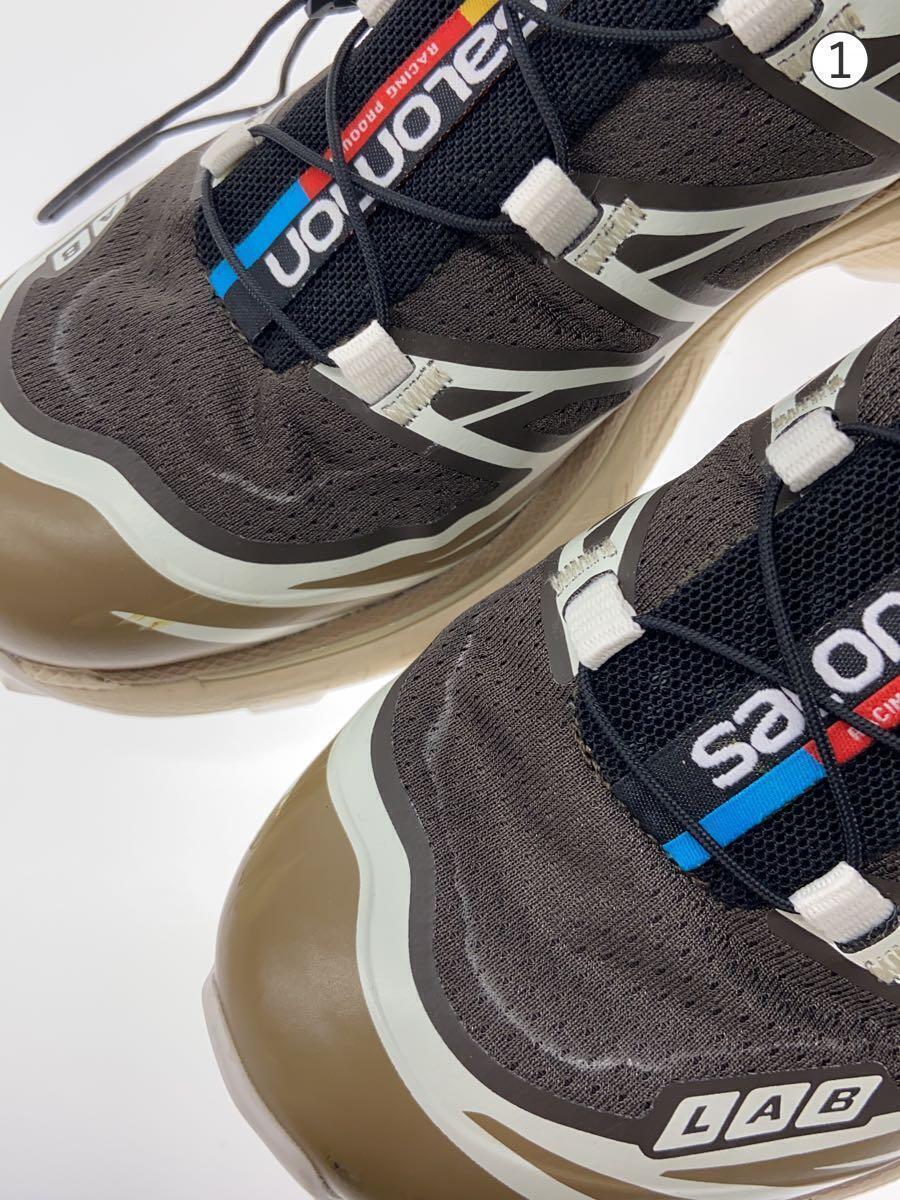 salomon◆ローカットスニーカー/24.5cm/BRW/473058_画像6