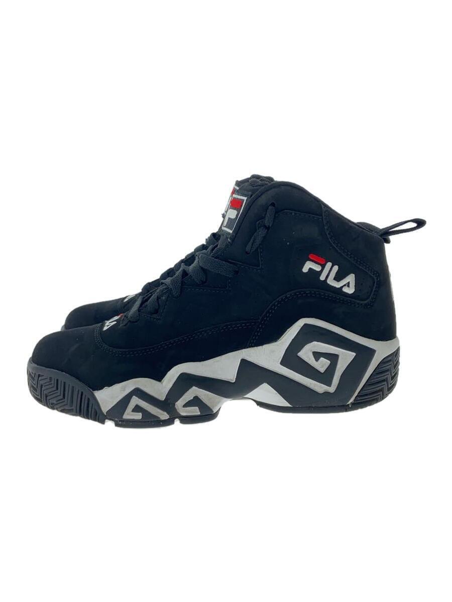 FILA◆ハイカットスニーカー/27cm/BLK/1VB90140-014_画像1