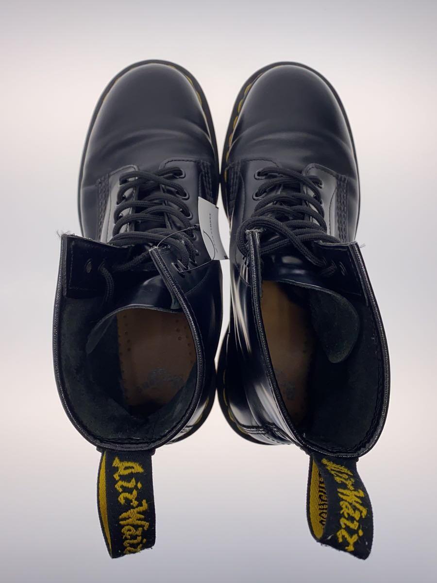 Dr.Martens◆レースアップブーツ/UK6/BLK/キズ有/ソール減り有_画像3