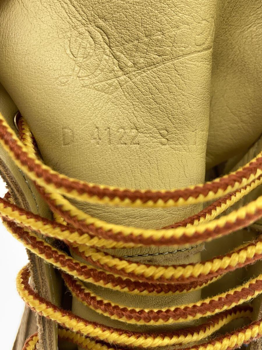 Danner◆レースアップブーツ/US8/BEG/スウェード/4122//_画像5