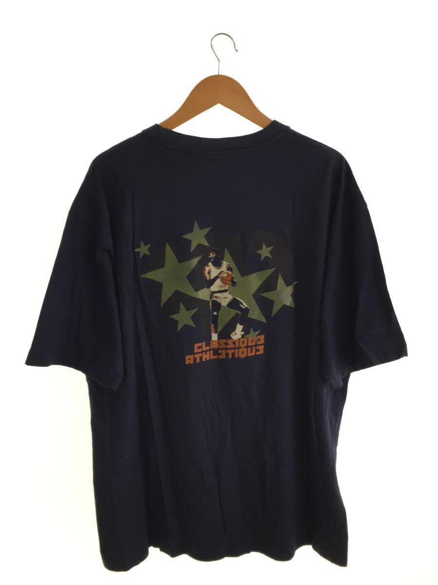 Pelle Pelle◆Tシャツ/XL/コットン/NVY//_画像2