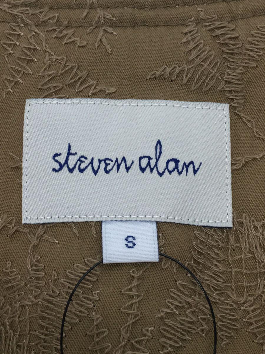 Steven Alan◆ジャケット/S/コットン/BRW/8222-162-0025/EMBROIDERY BOLERO//_画像3