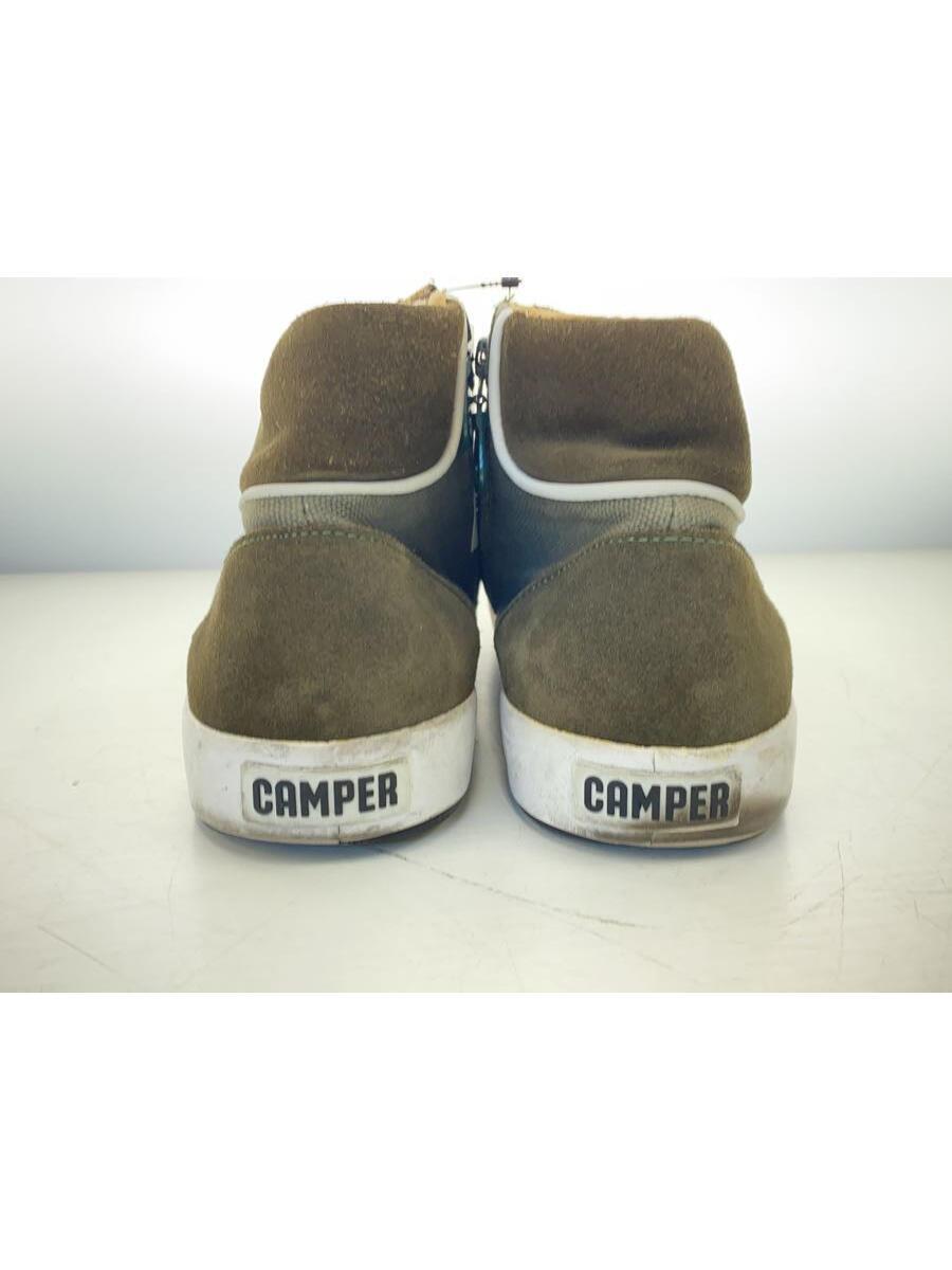 camper◆ハイカットスニーカー/43/KHK//_画像6