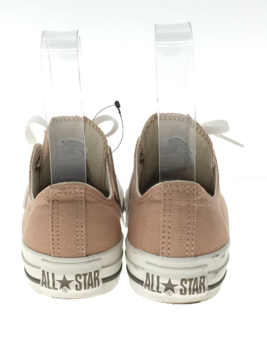 CONVERSE◆ALL STAR FLATEYELETS/ローカットスニーカー/23.5cm/BEG/キャンバス/5SC627//_画像6