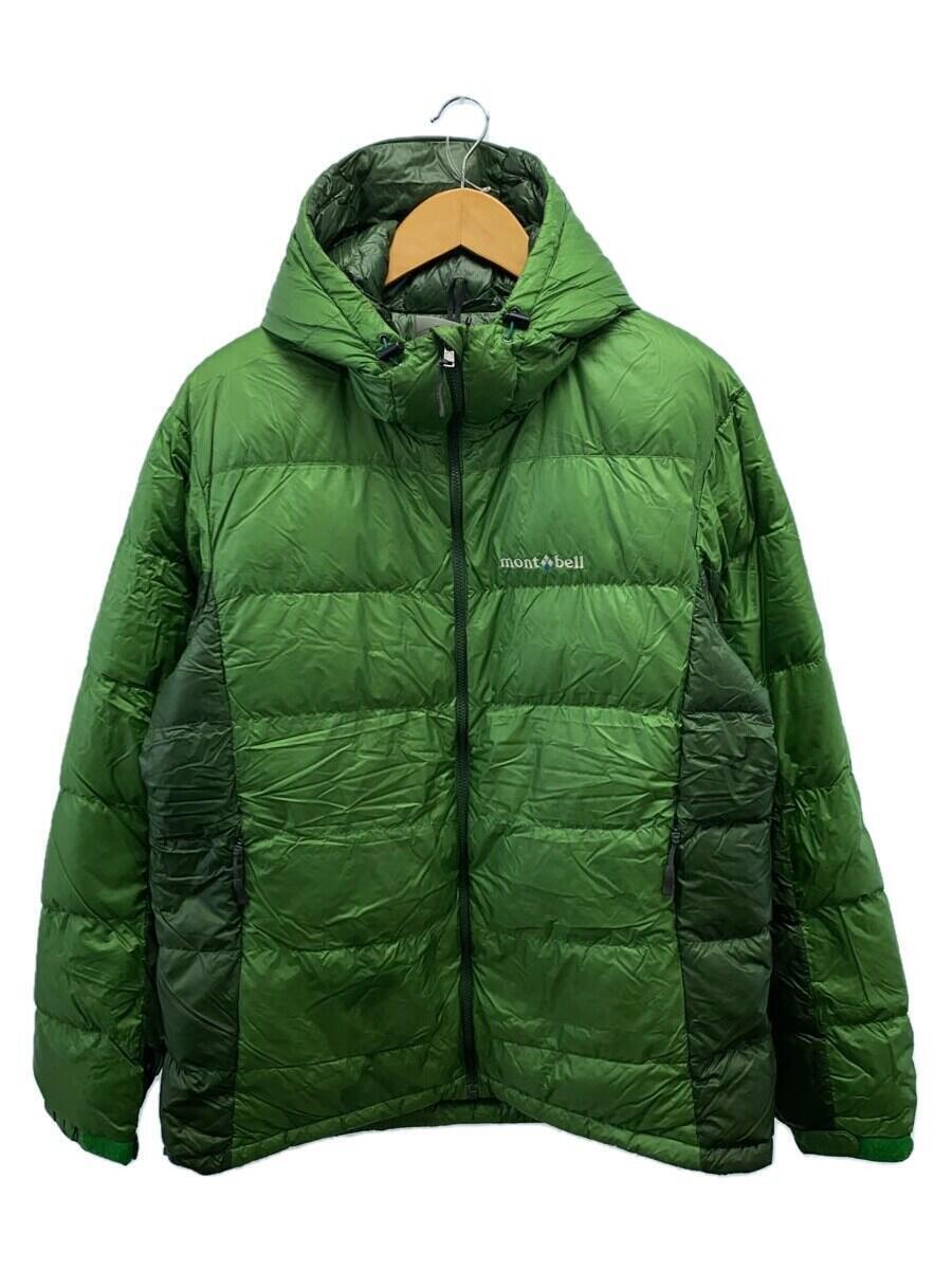 mont-bell◆ALPINE DOWN PARKA_アルパイン ダウンパーカ/L/ナイロン/GRNの画像1