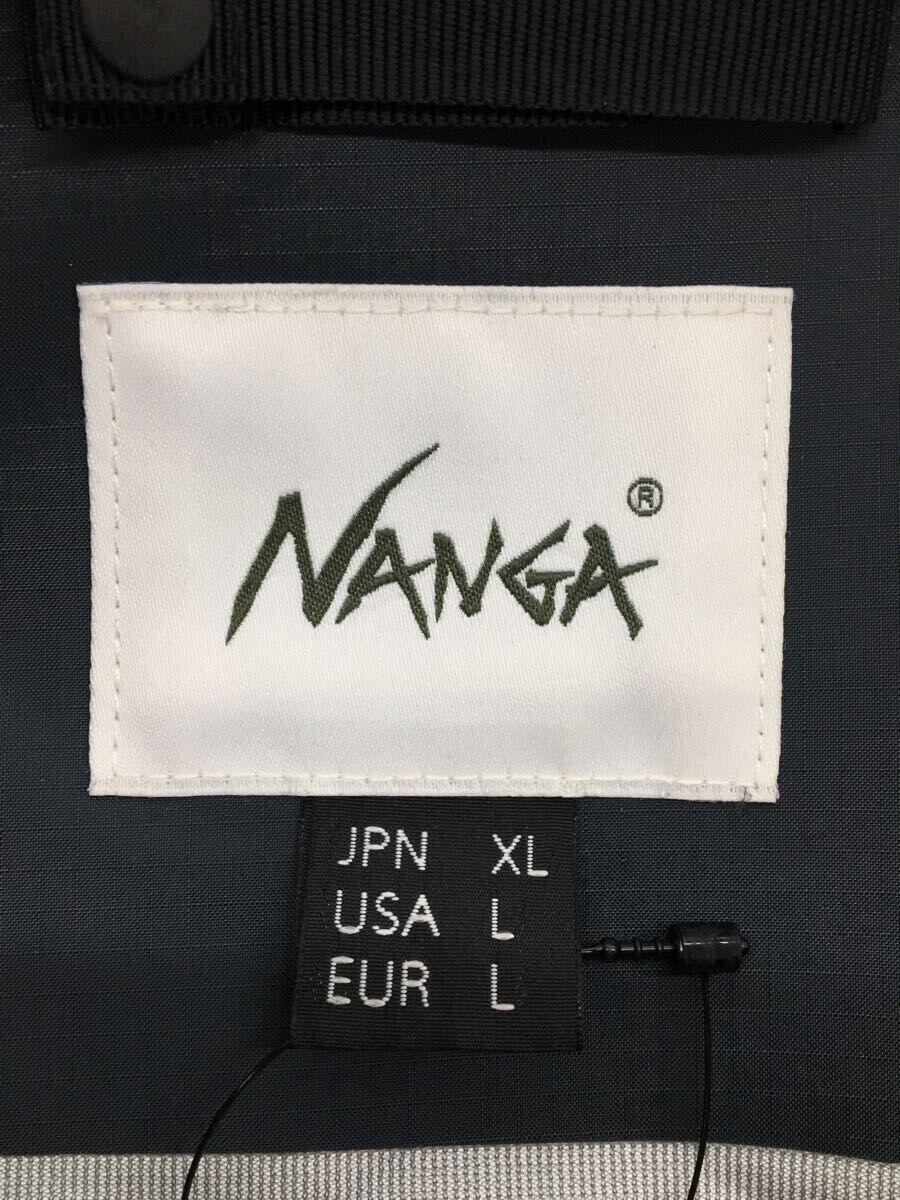 NANGA◆ナイロンジャケット/XL/ナイロン/NVY/無地//_画像3