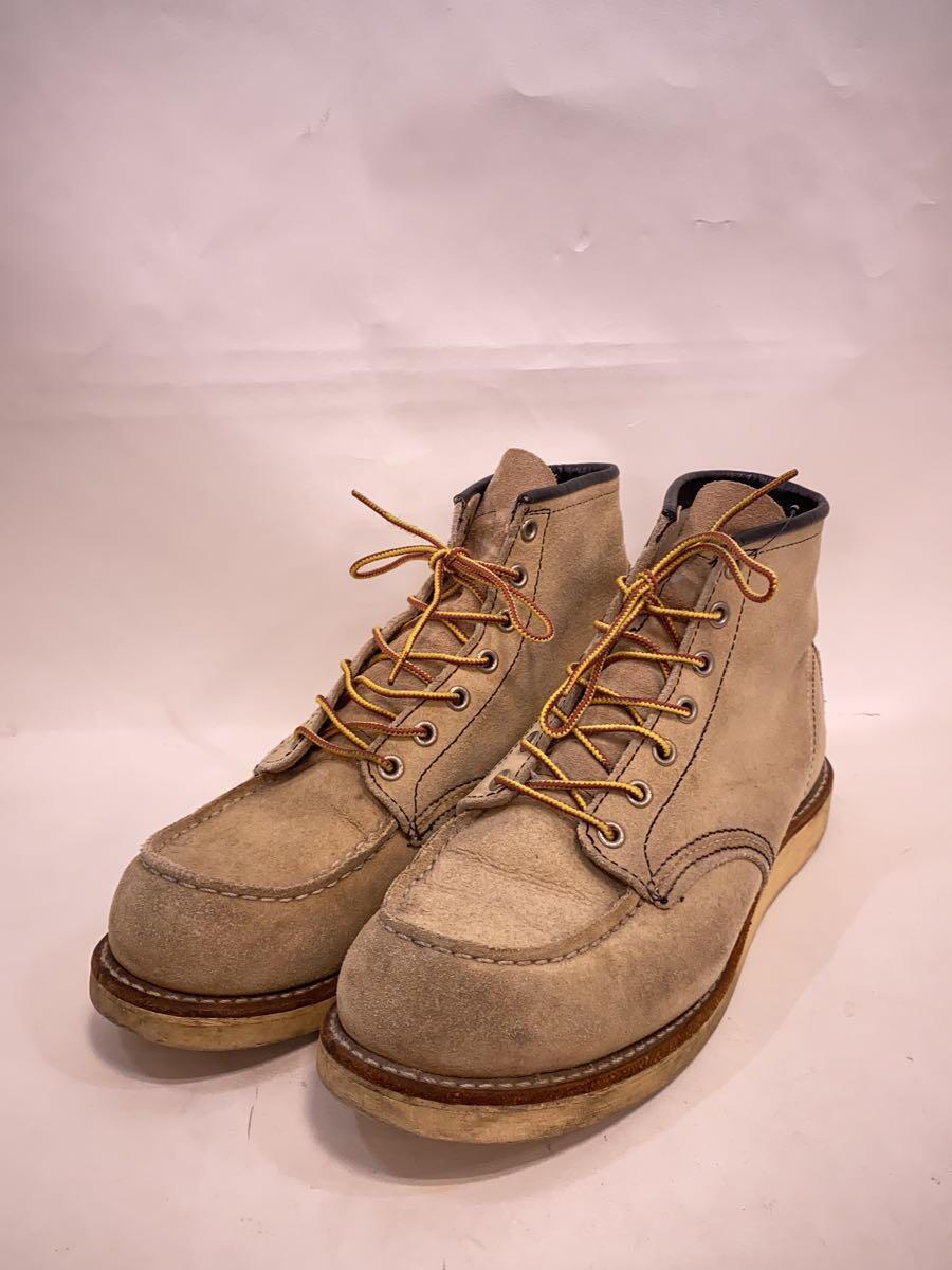 RED WING◆ブーツ/27.5cm/BEG/スウェード/8173//_画像2